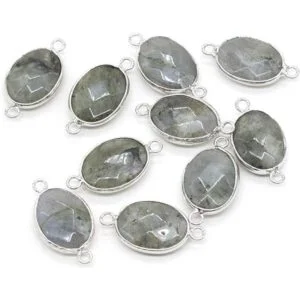 LHJ 10 piezas de piedra natural colgante conectores en_6