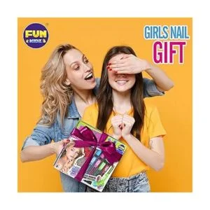 FunKidz Kit de uñas para niñas de 7 a 12 años juego de_3