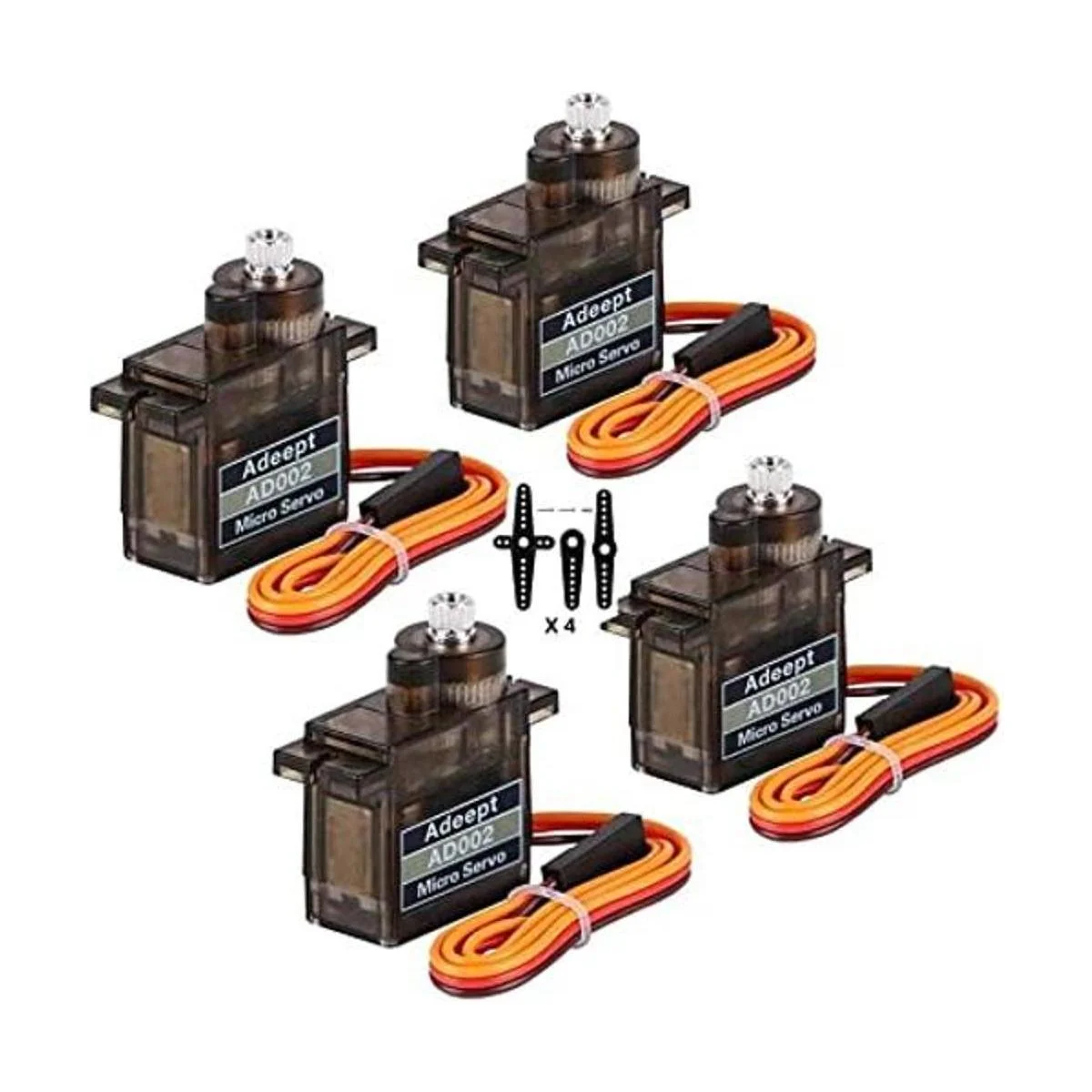 Adeept AD002 4 piezas compatibles con MG90S 9G Micro_1