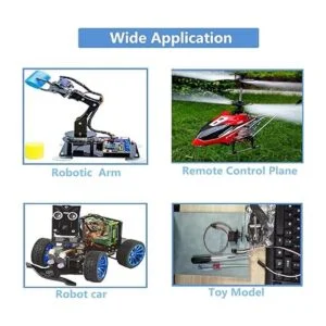 Adeept AD002 4 piezas compatibles con MG90S 9G Micro_2