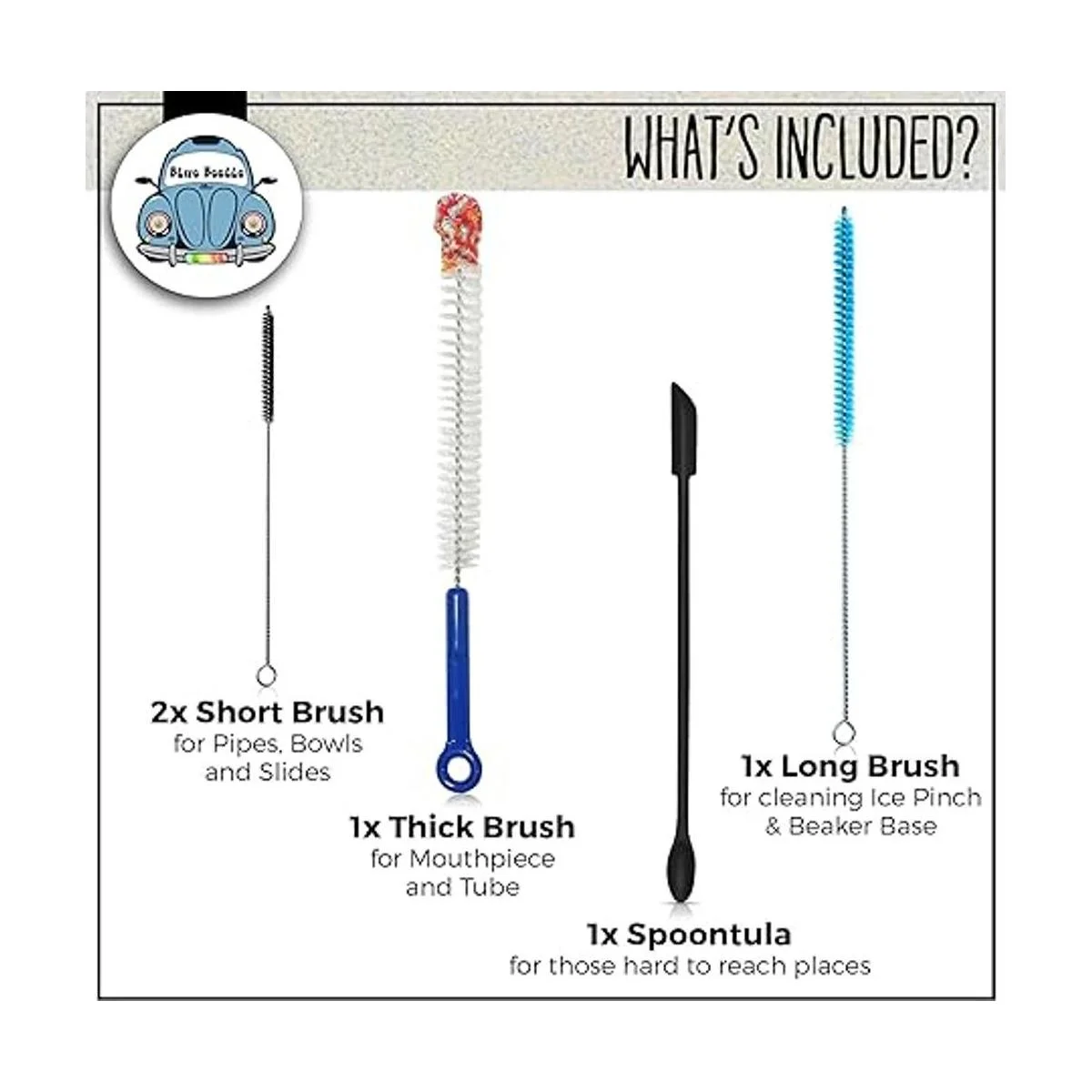 Blue Beetle Cepillos limpiador de tubos limpiador de_2