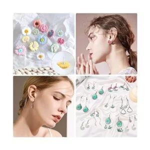 Thrilez Kit de fabricación de aretes hipoalergénicos kit_7