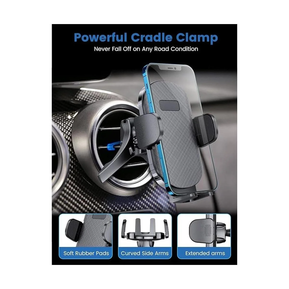 eSamcore Soporte para teléfono de automóvil soporte de 3_4