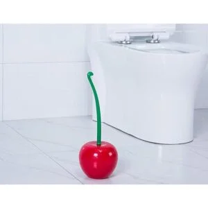 Cepillo de inodoro con forma de cerezo juego de cepillos_5