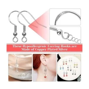 Thrilez Kit de fabricación de aretes hipoalergénicos kit_3