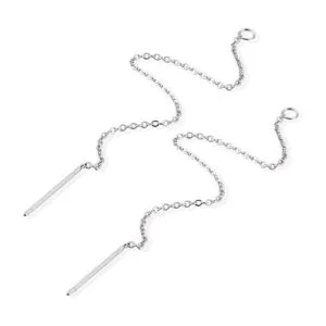 Pandahall 50 pares de pendientes largos de acero_5