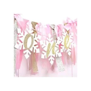 WAOUH Cartel de Winter Alderland para primer cumpleaños_3