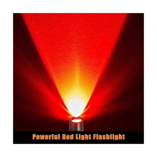 4 linternas de luz roja linterna LED roja luz roja_5