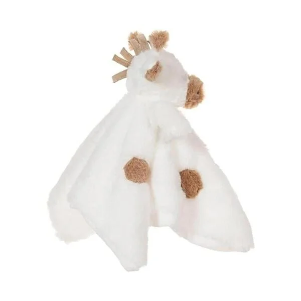 Apricot Lamb Luxury Snuggle Manta de seguridad con diseño_3