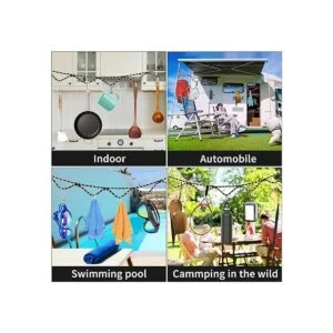 Roptat Correa de almacenamiento para campamento con 12_6