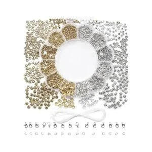 Incraftables 600 cuentas espaciadoras para hacer pulseras_3