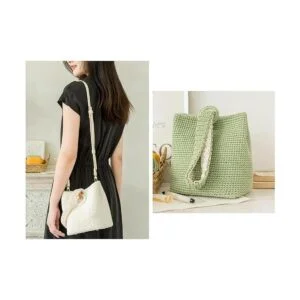 PandaHall Parte inferior ovalada ganchillo 4 piezas_7