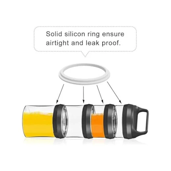 Set de recipientes apilables para aperitivos SELEWARE con_3