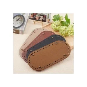 PandaHall Parte inferior ovalada ganchillo 4 piezas_6