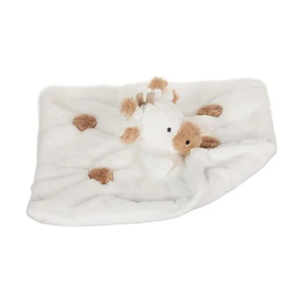 Apricot Lamb Luxury Snuggle Manta de seguridad con diseño_4