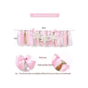 WAOUH Cartel de Winter Alderland para primer cumpleaños_2