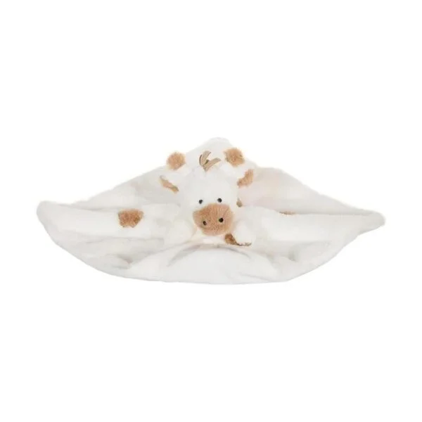Apricot Lamb Luxury Snuggle Manta de seguridad con diseño_5