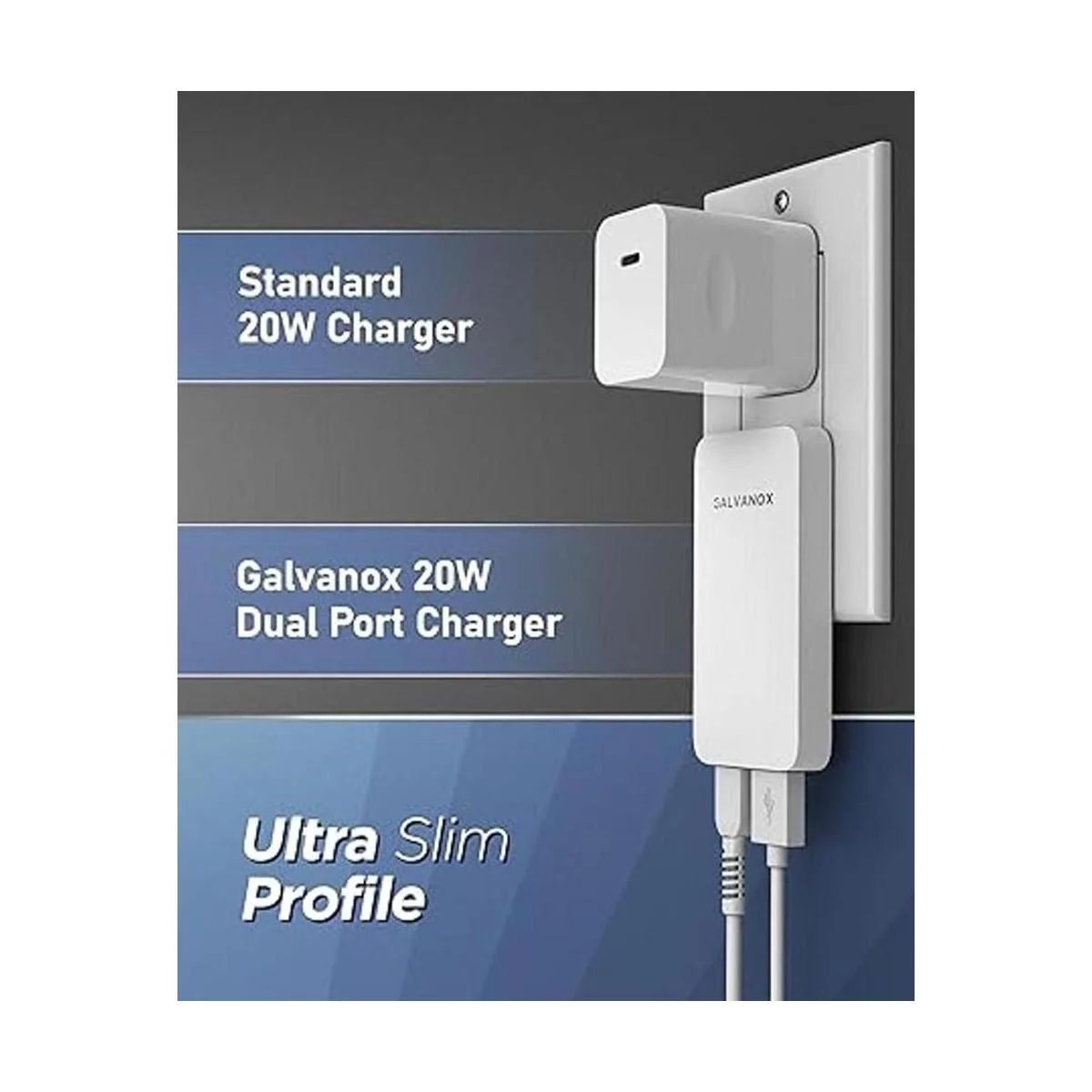 Cargador de pared plana tipo C Galvanox Ultra Slim_2