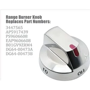 Pomo de repuesto para horno de gas de acero inoxidable_3