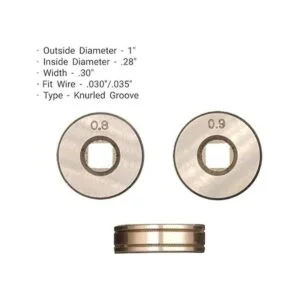 Drive Roll .030 .035 Alimentación de alambre de ranura_2