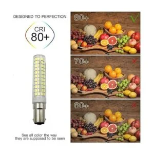 YDJoo BA15D Bombilla LED regulable 12W LED de maíz_4