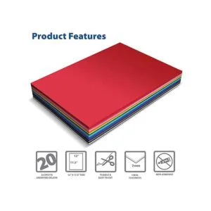 Better Office Products paquete de 20 hojas de espuma EVA_3