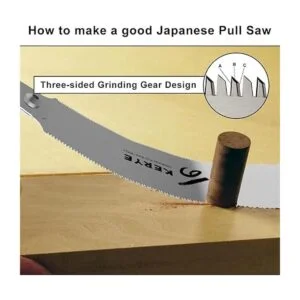 KERYE Sierra de tracción japonesa de 9.5 pulgadas sierra_3