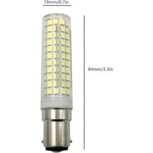 YDJoo BA15D Bombilla LED regulable 12W LED de maíz_2