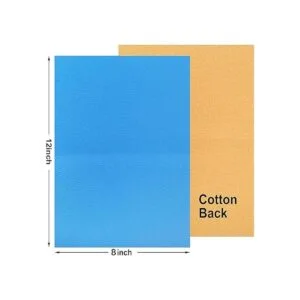 ZAIONE Hojas de piel sintética al azar 20 piezas de cuero_5