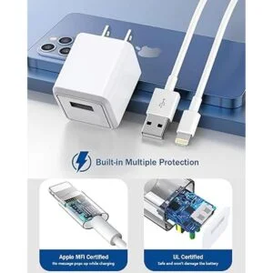 Cargador para iPhone Cargador Largo De 6 Pies Para Apple_2