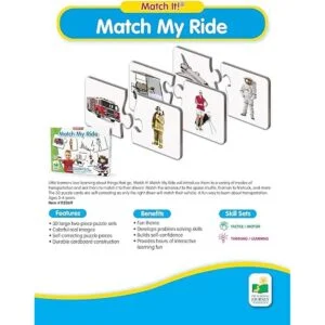 The Learning Journey Match It Match My Ride Juegos de_4