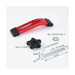 STRONGROWTH Abrazaderas de sujeción de pista en T_4