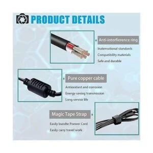 Adaptador de corriente alterna de 19 V 90 W para HP 18_5