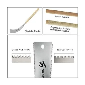 KERYE Sierra de tracción japonesa de 9.5 pulgadas sierra_2