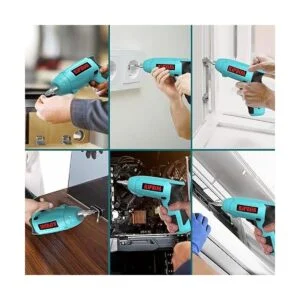 Destornillador eléctrico pequeño de 4 V herramienta de_7