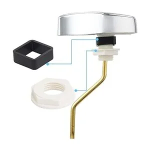 Paquete de 1 palanca de tanque empotrada compatible con_2