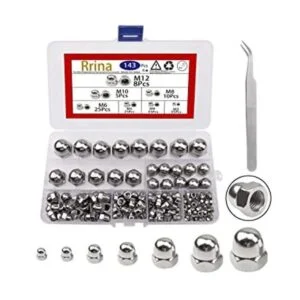 Rrina Juego surtido de tuercas hexagonales de acero_1