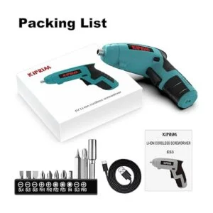 Destornillador eléctrico pequeño de 4 V herramienta de_6