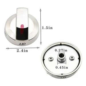 Pomo de repuesto para horno de gas de acero inoxidable_2