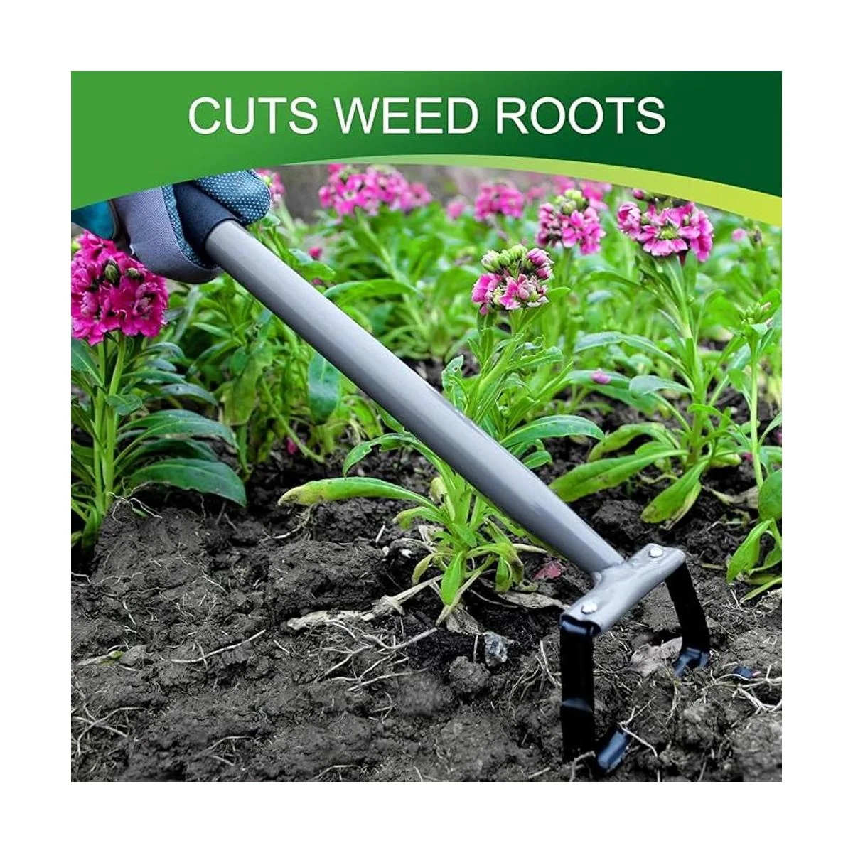Walensee Mini azada de acción para deshierbe herramientas_2