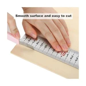 Paquete de 10 hojas de madera de tilo de 0.118 in 10 x 10_5