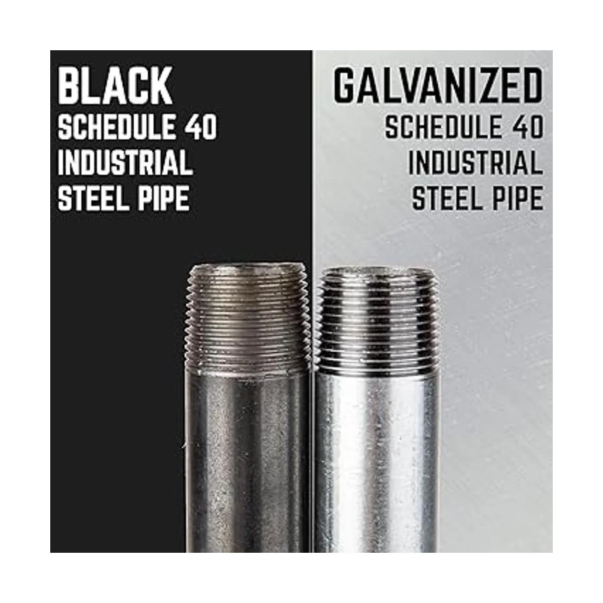 PIPE DCOR 12 pulg. x Cerrar Pezón de acero galvanizado_5