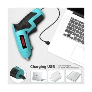 Destornillador eléctrico pequeño de 4 V herramienta de_4