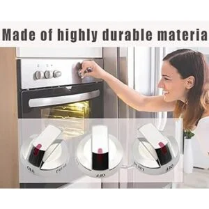 Pomo de repuesto para horno de gas de acero inoxidable_7