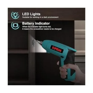 Destornillador eléctrico pequeño de 4 V herramienta de_3