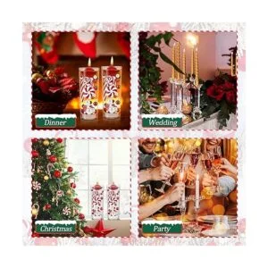 2106 piezas de perlas de relleno de jarrón de Navidad para_6