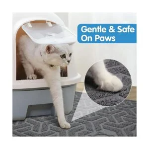 UPSKY Tapete de arena para gatos tapete de captura de_2