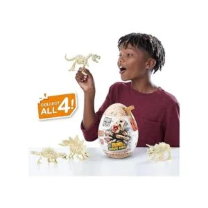 Robo Alive Dino Fossil Find Triceratops by ZURU Excavate_4