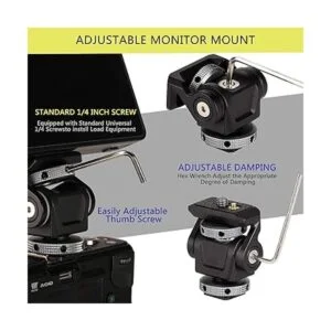 Soporte para monitor de campo para cámara réflex digital_4