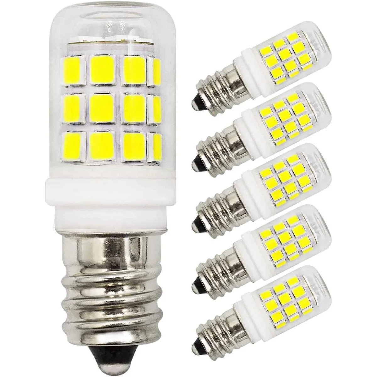 TRIJZHOU Paquete de 5 bombillas LED E12 de 3 W_1